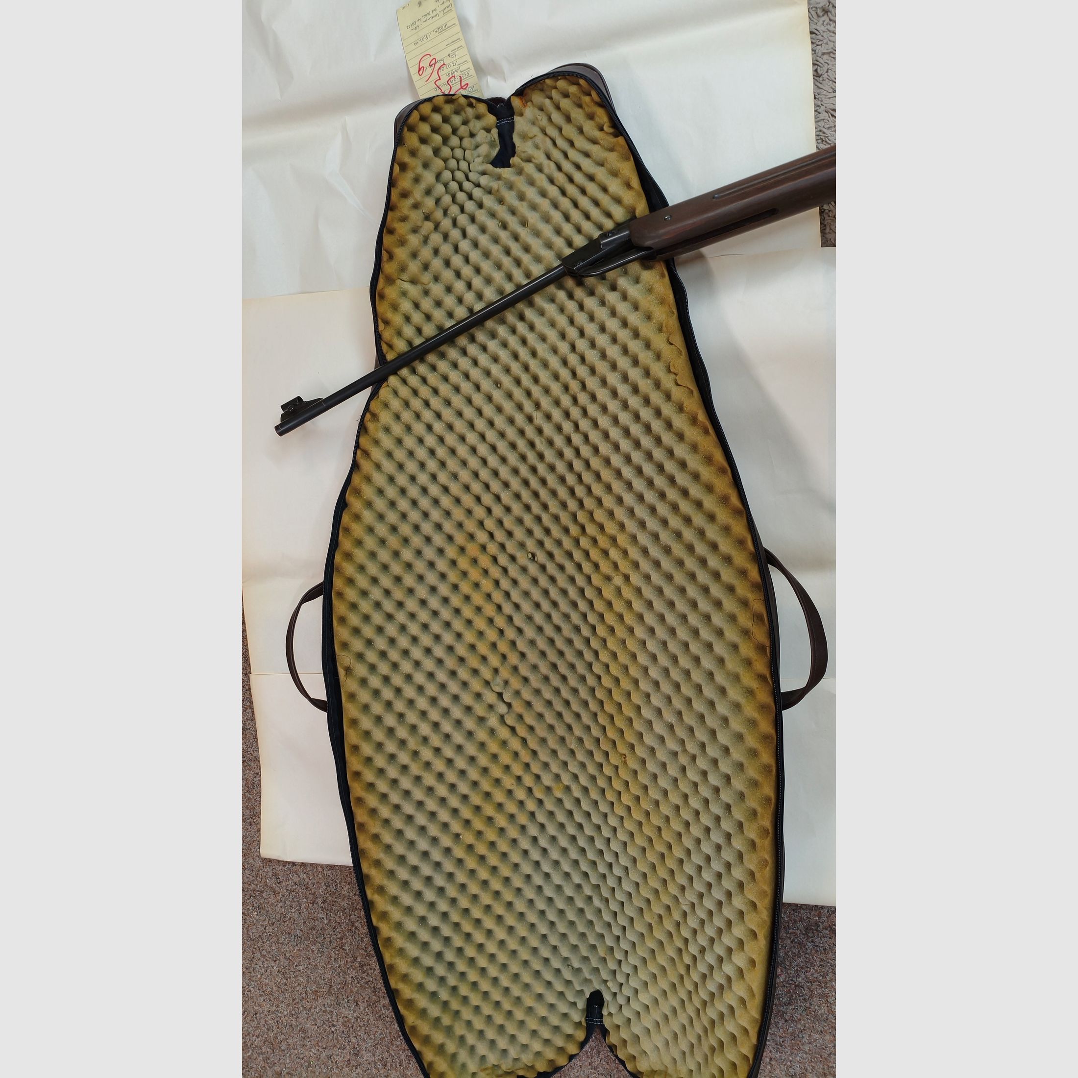 WESTIGINGER & ALTENBURGER AIR RIFLE WITH BAG + BULLET CATCHER + TARGETS