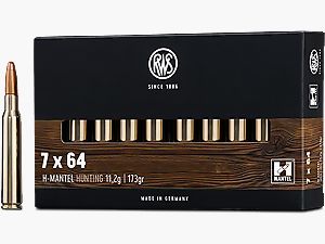 RWS 7x64 H-mantel 11,2g 173gr