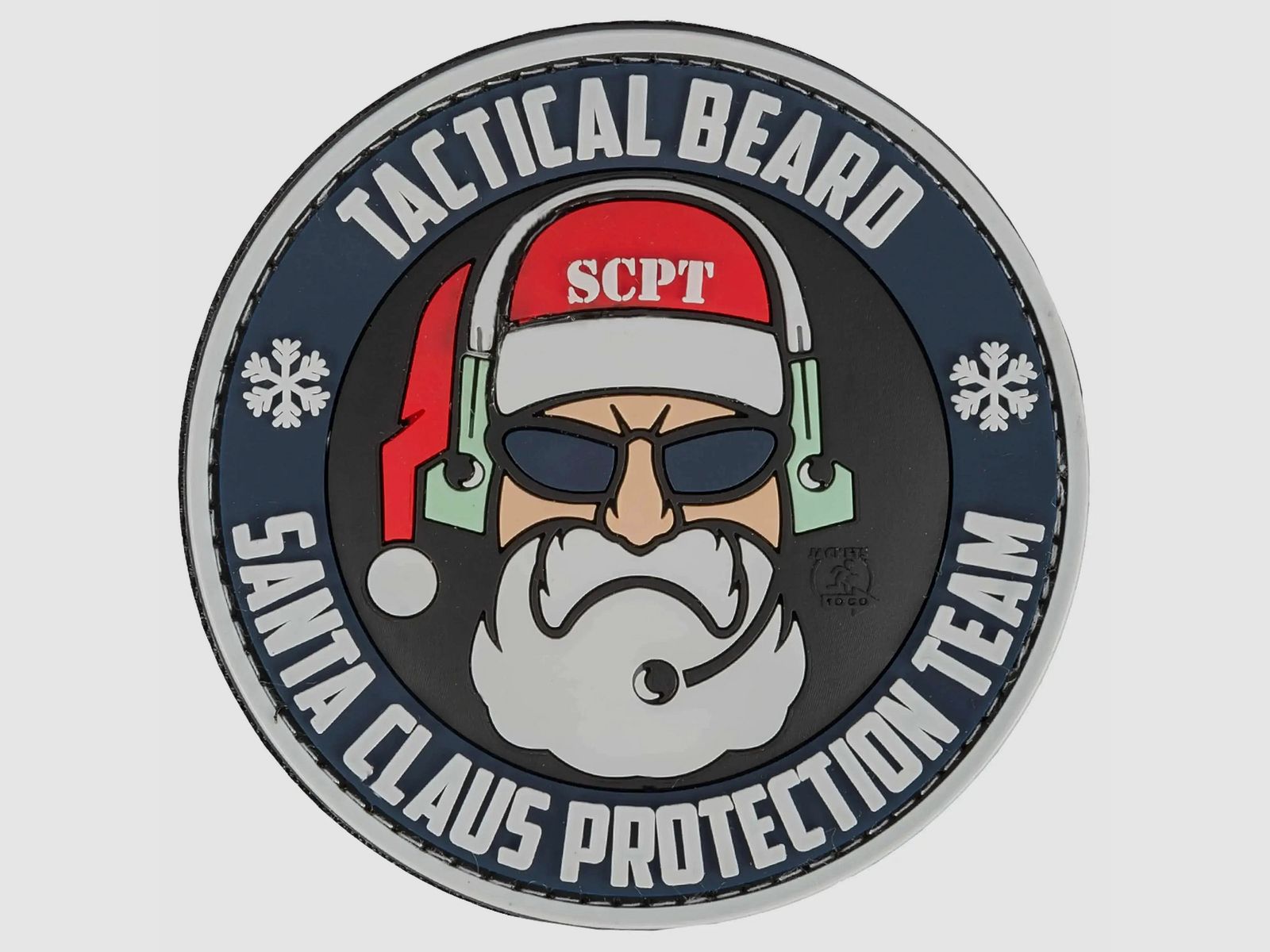 Jackets To Go Jackets To Go JTG 3D Patch Special Tactical Beard Santa Claus Protection Team
