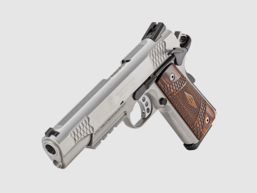 Smith & Wesson 1911 E-series Tactical Accessory Rail 45 ACP, image 4 sur 6