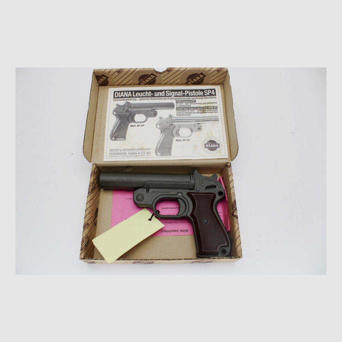 Diana signal pistol cal. 4 incl. box
