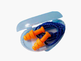1 Paar Ohrstöpsel 30db mit Kordel