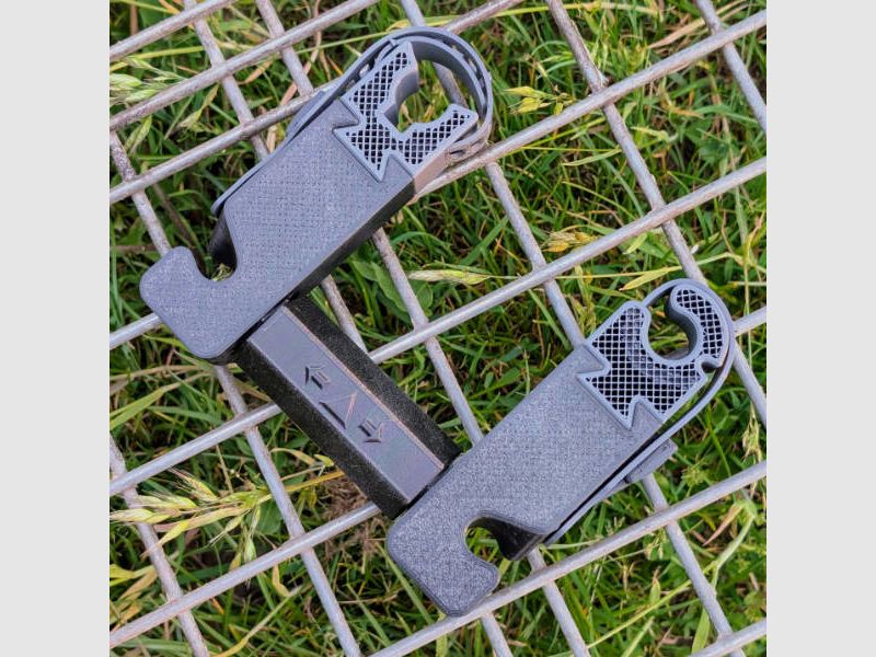 Gewehrhalter-System "Krabbe Pro" für Kopfstützen im Auto - Original Jagawams