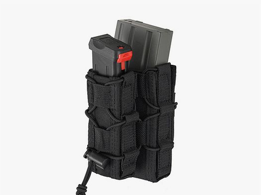 MOLLE Combo Rifle/Pistol Mag Speed Pouch - Black [8FIELDS]