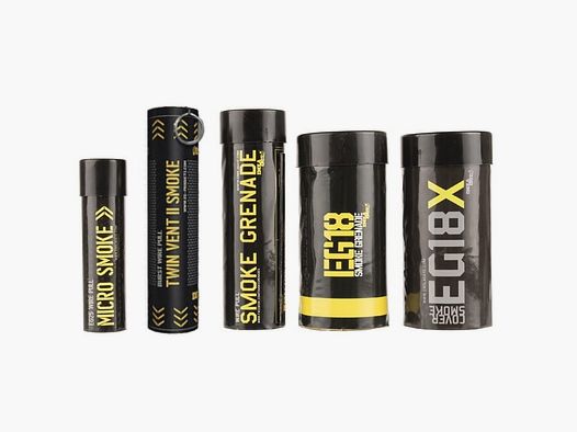 Enolagaye SMOKER PACK - Paintball Rauchgranaten Starter Kit
