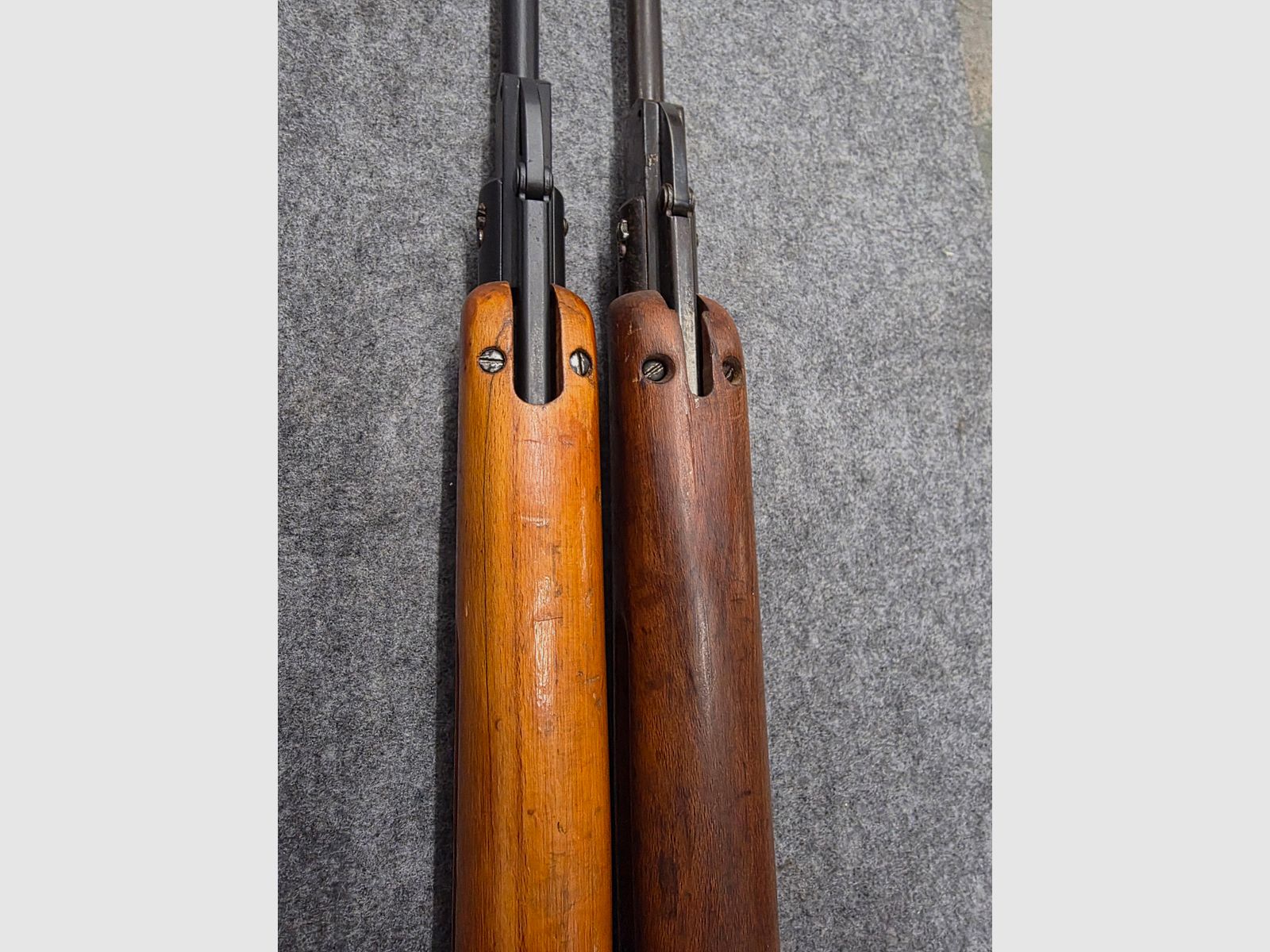 2 Stück im Konvolut zum Aufarbeiten Haenel Mod. III-284 III 284 Kal. 4,5mm Diabolo