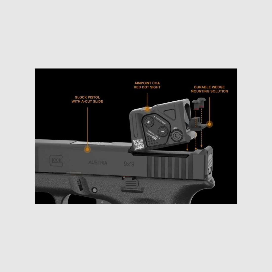 Glock Mod. 45 Gen5 A-Cut Combo