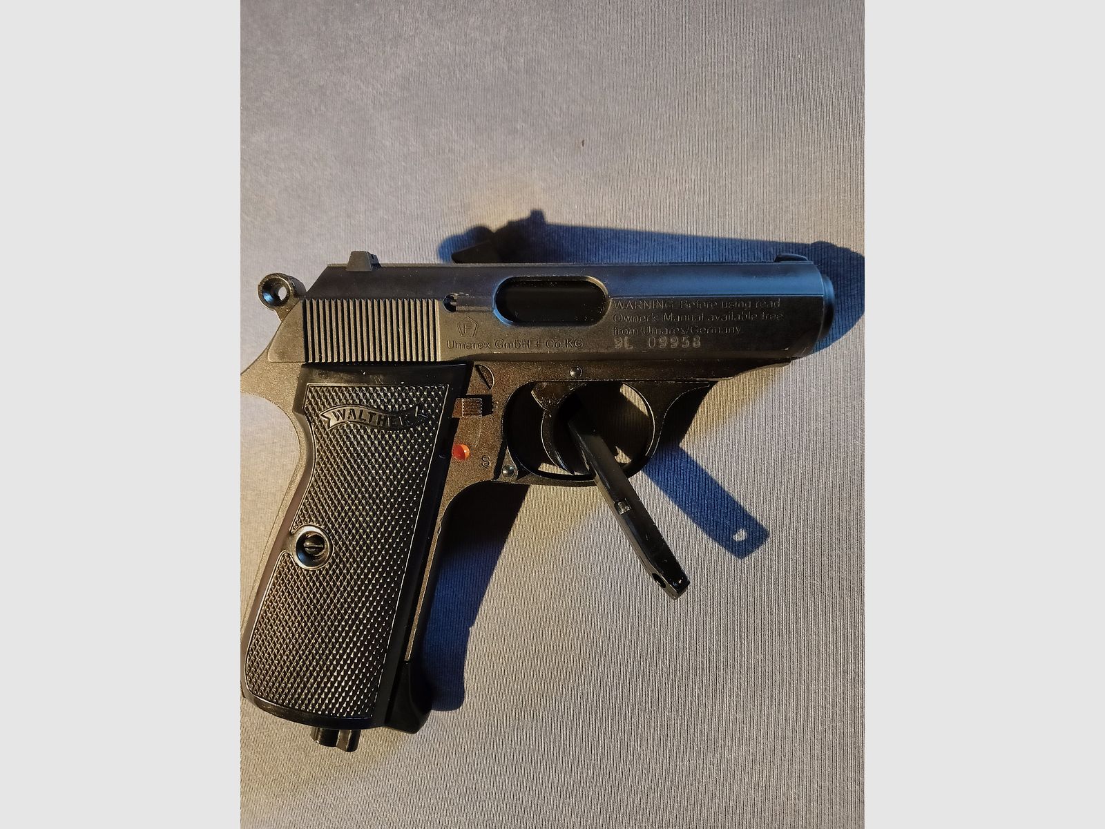 Walther PPK/S CO2, 4,5mm BB Blowback, WYSYŁKA GRATIS!, zdjęcie 6 z 12