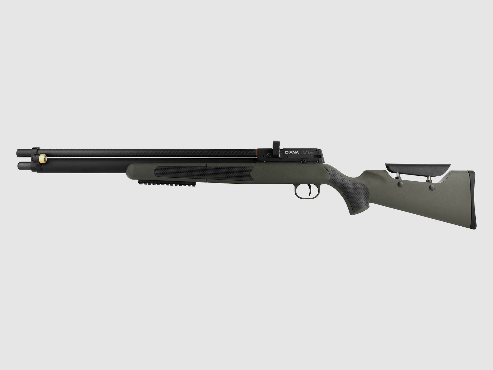 DIANA XR210 OD Green 5,5mm Full Power 45 Joule - Druckluft Pressluft | PCP, Bild 3 von 8