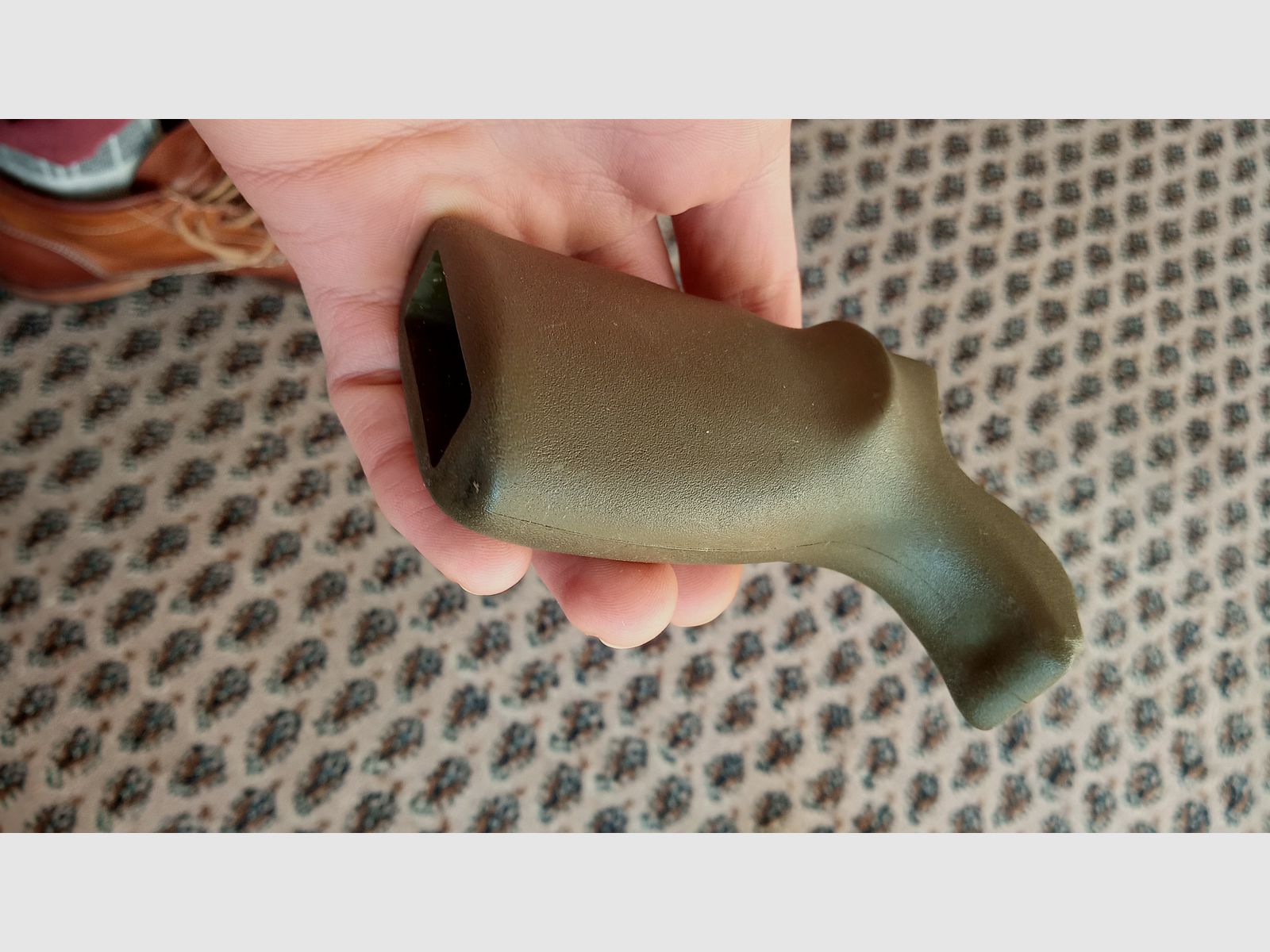 Original Griff & Trapezhandschutz für H&K G3A4 beide farblich abgestimmt in NATO Grün und Zweibein geeignet // G3 und Klone Handschutz + Pistolengriff / G3A3 G3SG1 MKE T41 HK91 VFC Co2 Umarex