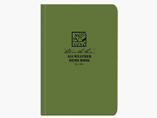 Rite in the Rain Cuaderno táctico oliva 954
