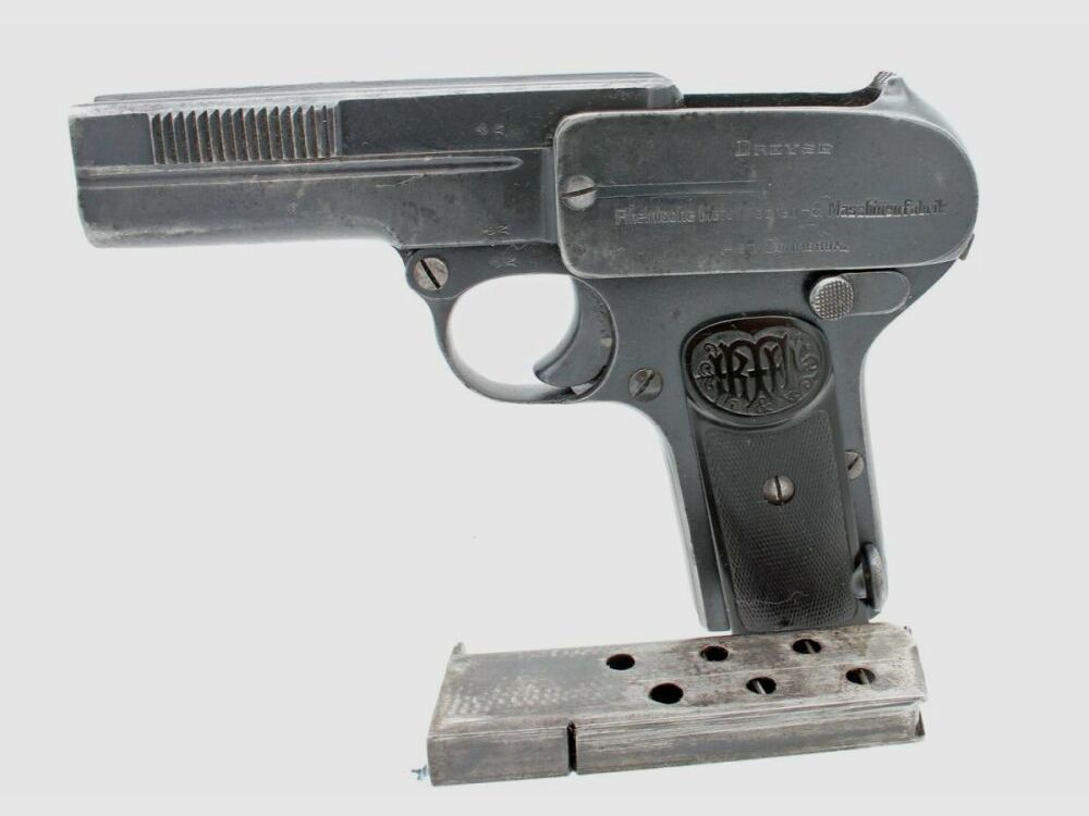 Pistolas de colección Dreyse modelo 1907 calibre 7,65 Brow.