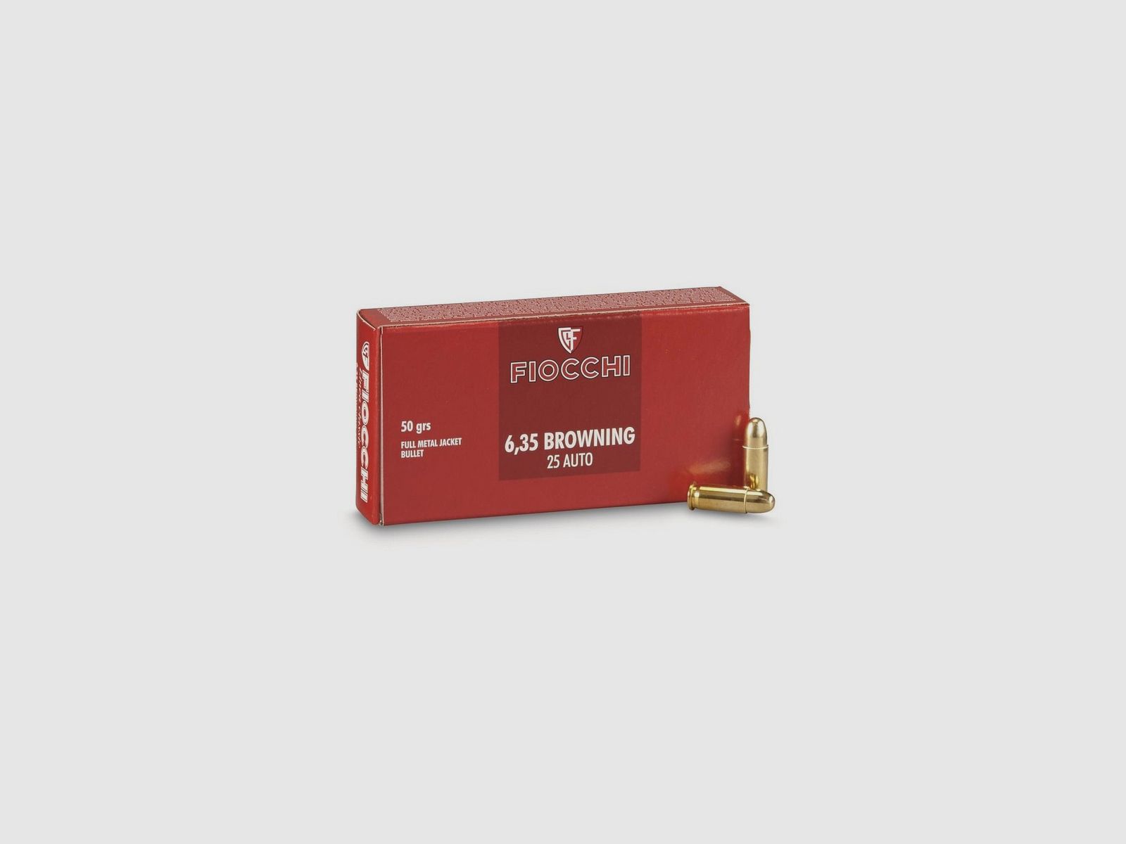 Fiocchi 6,35 Browning (25ACP) 50 grains FMJ pro 500