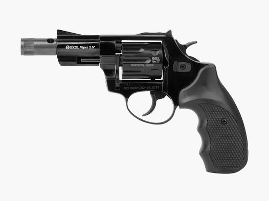 Ekol Viper 2,5'' Schwarz 9mm R. - Gas-Signal