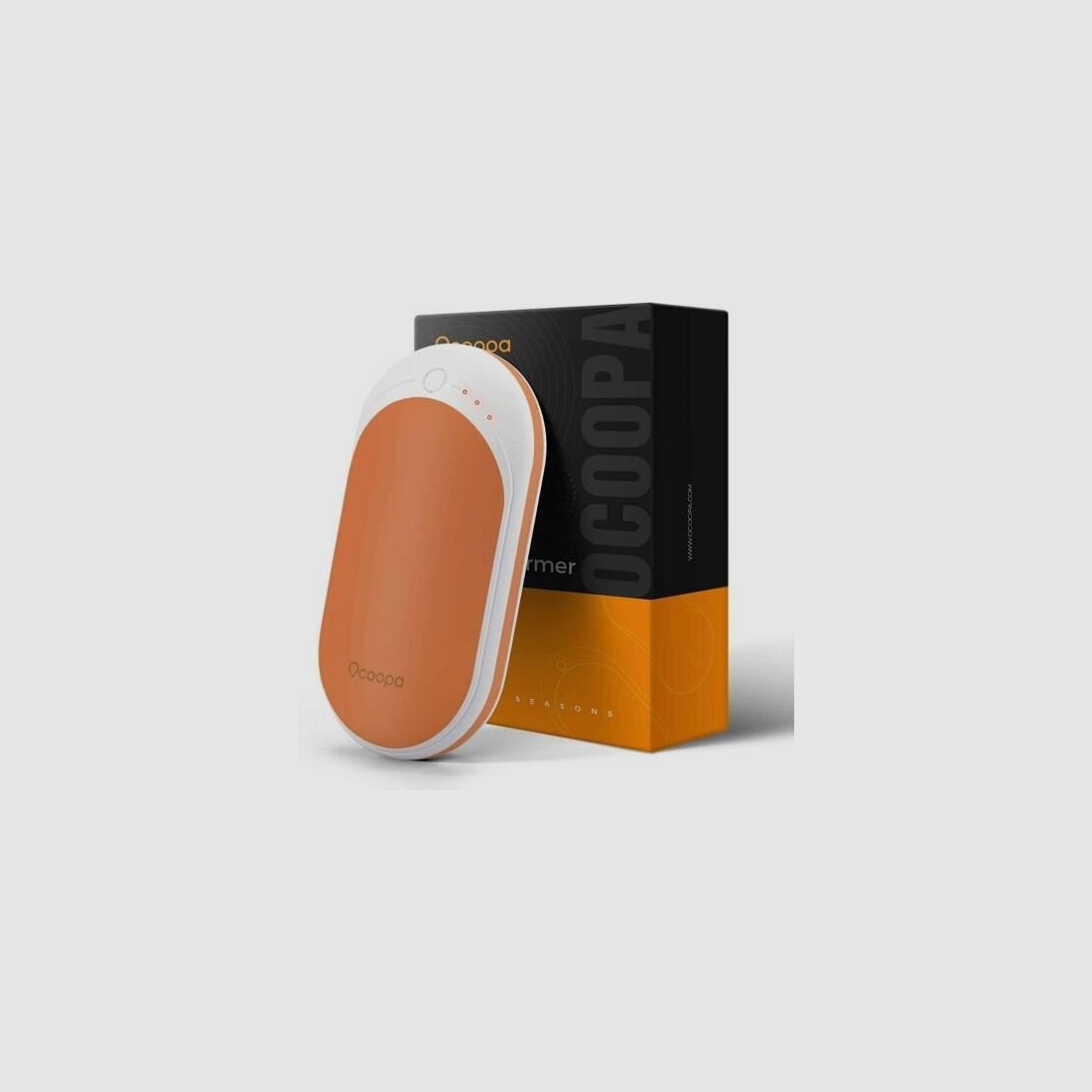 USB Powerbank mit integriertem Handwrmer 10.000 mAh