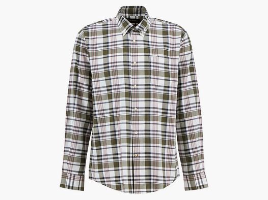 BARBOUR Camisa Hunwick Regular Olive