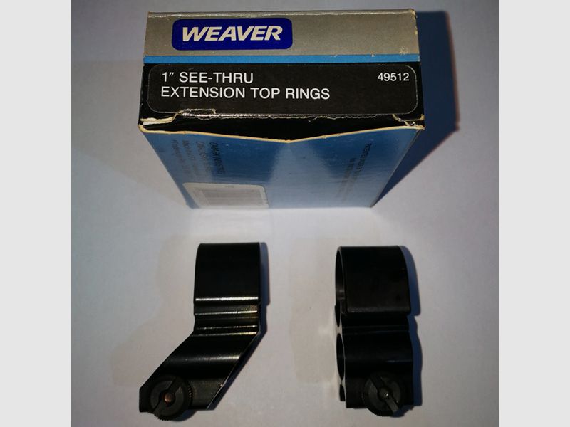 Weaver Montagen 1″ SEE-THRU MOUNT 45º