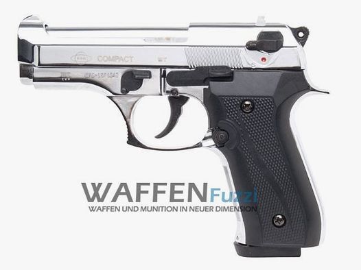 Ekol Compact Schreckschusswapen 9mm verchroomd