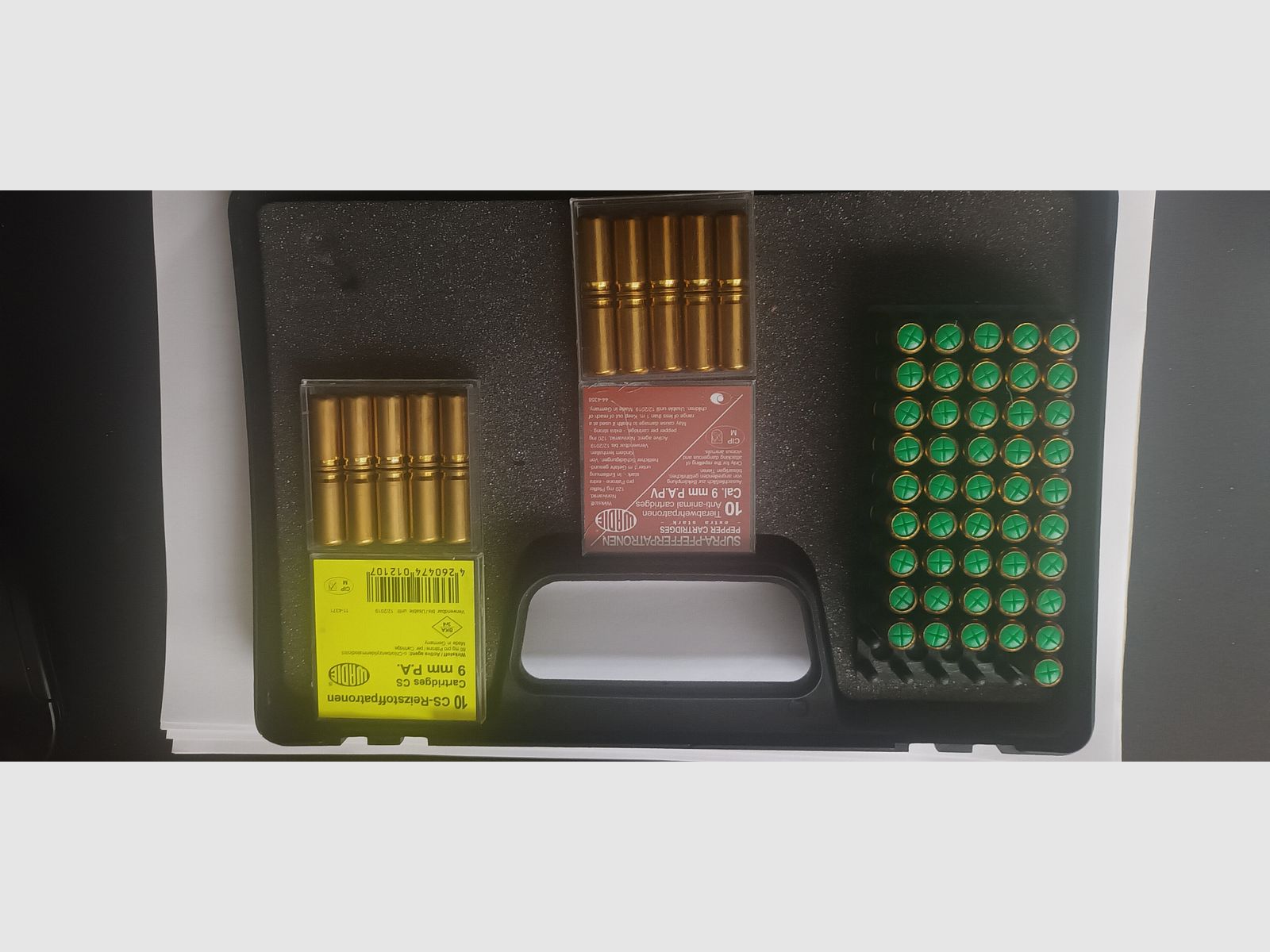 Gaspstole Walther PK 380 9 mm