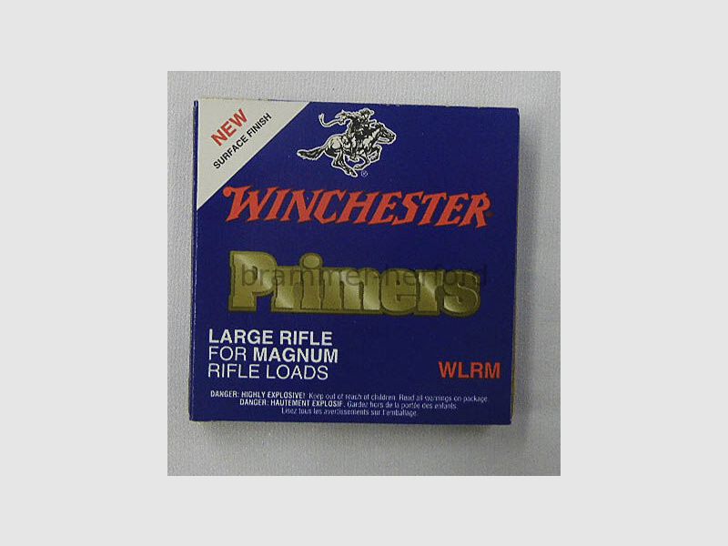 Winchester primers WLRM Large Rifle Magnum