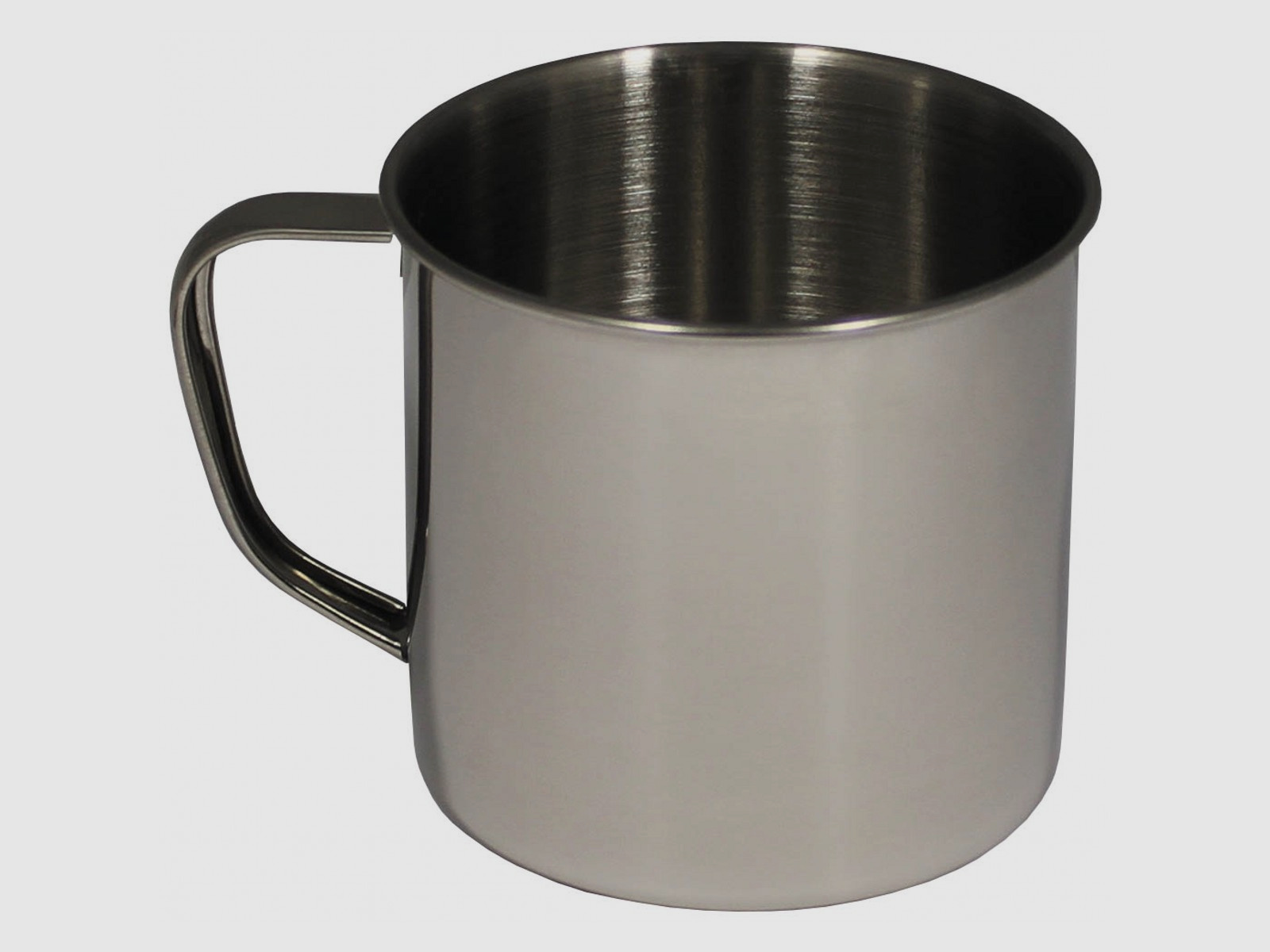 MFH Camping Tasse Edelstahl 500 ml einwandig