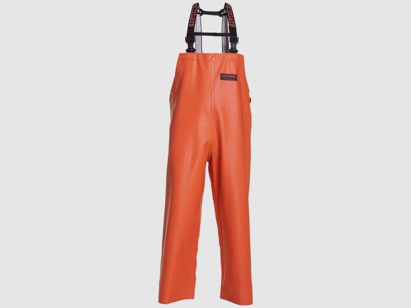 Grundéns Herkules 16 Latz-Angelhose Unisex Orange - XL