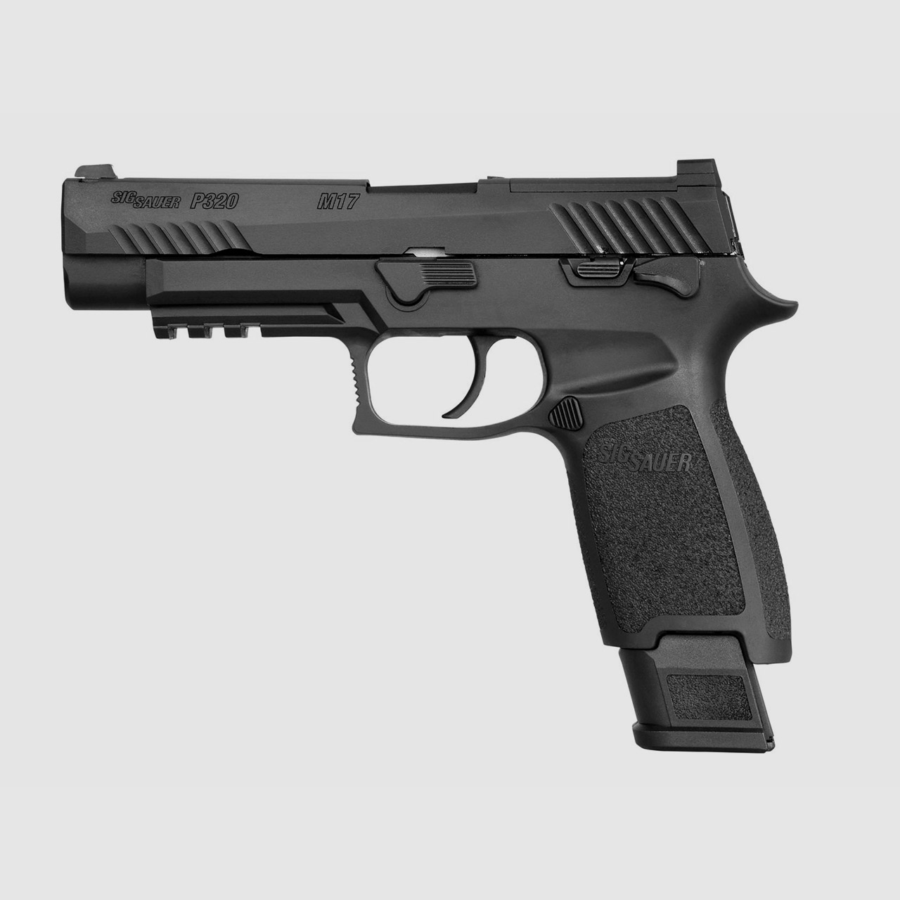 Softairpistole Sig Sauer ProForce P320 M17 GBB Gas Blow Back optional CO2 schwarz Kaliber 6 mm BB (P18)