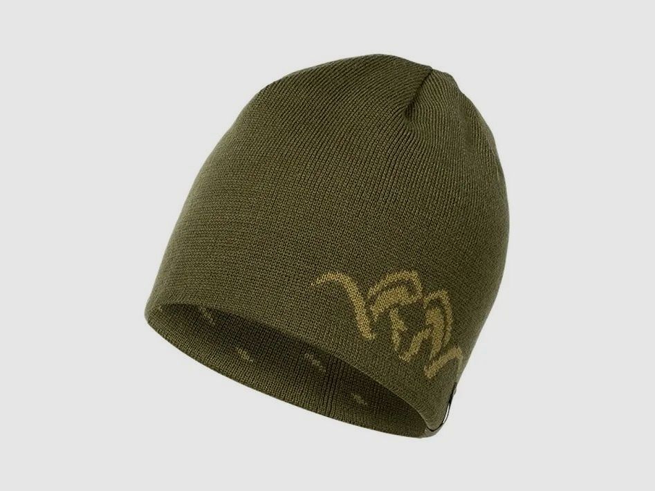 Blaser Wende Beanie Argali grün-khaki