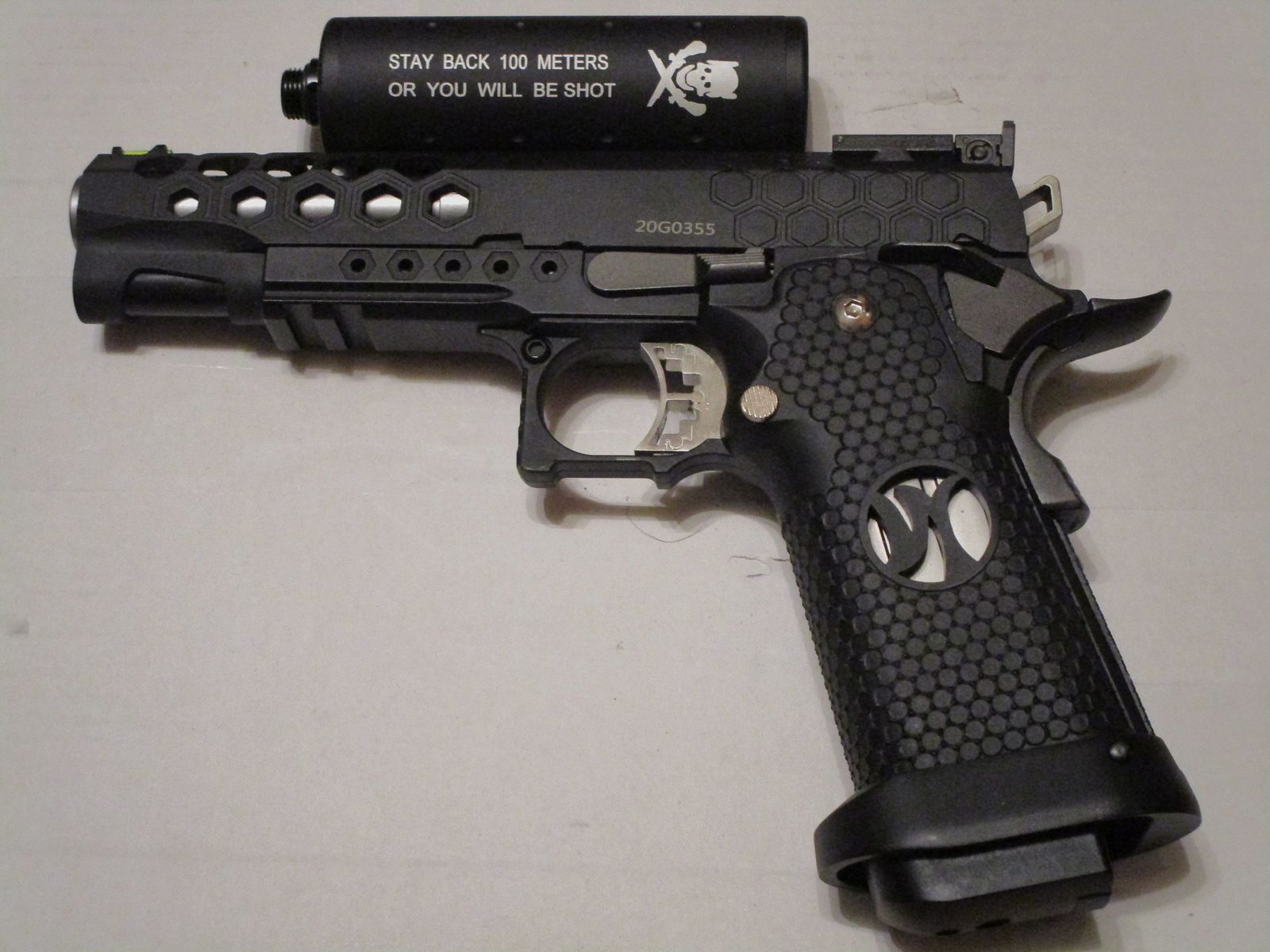 AW Custom HX2502 Hex Cut GBB