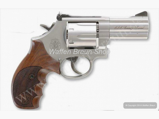 Smith & Wesson Mod 686 Security Special 3 inch .357 Magnum stainless matte