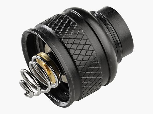 SureFire UE Scout Lampenschalter Schwarz – Endkappe für Scout Fernschalter