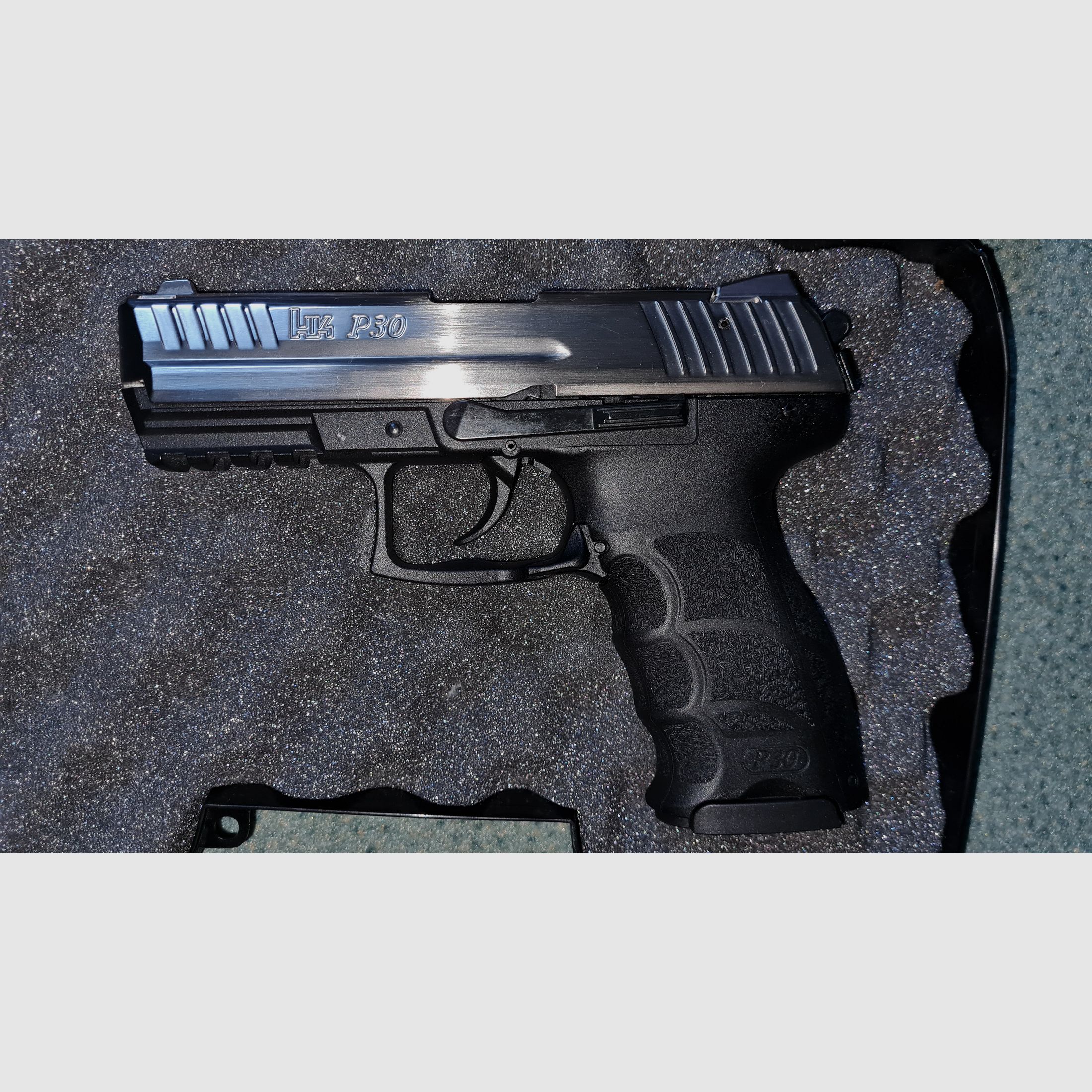 H&K P30 Chrom - 9mm PAK