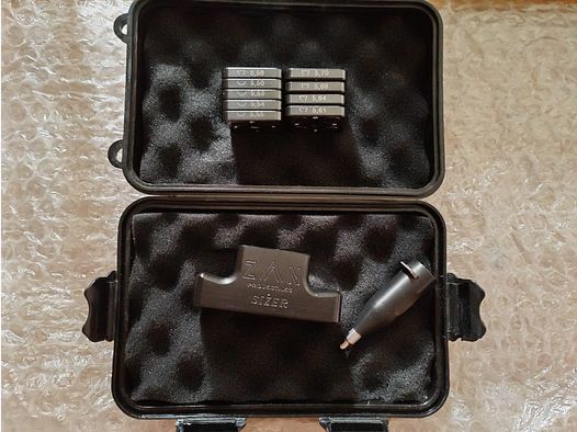 ZAN Slug / Pellet / Diabolo Sizer for various .22 / 5.50 mm caliber diameters