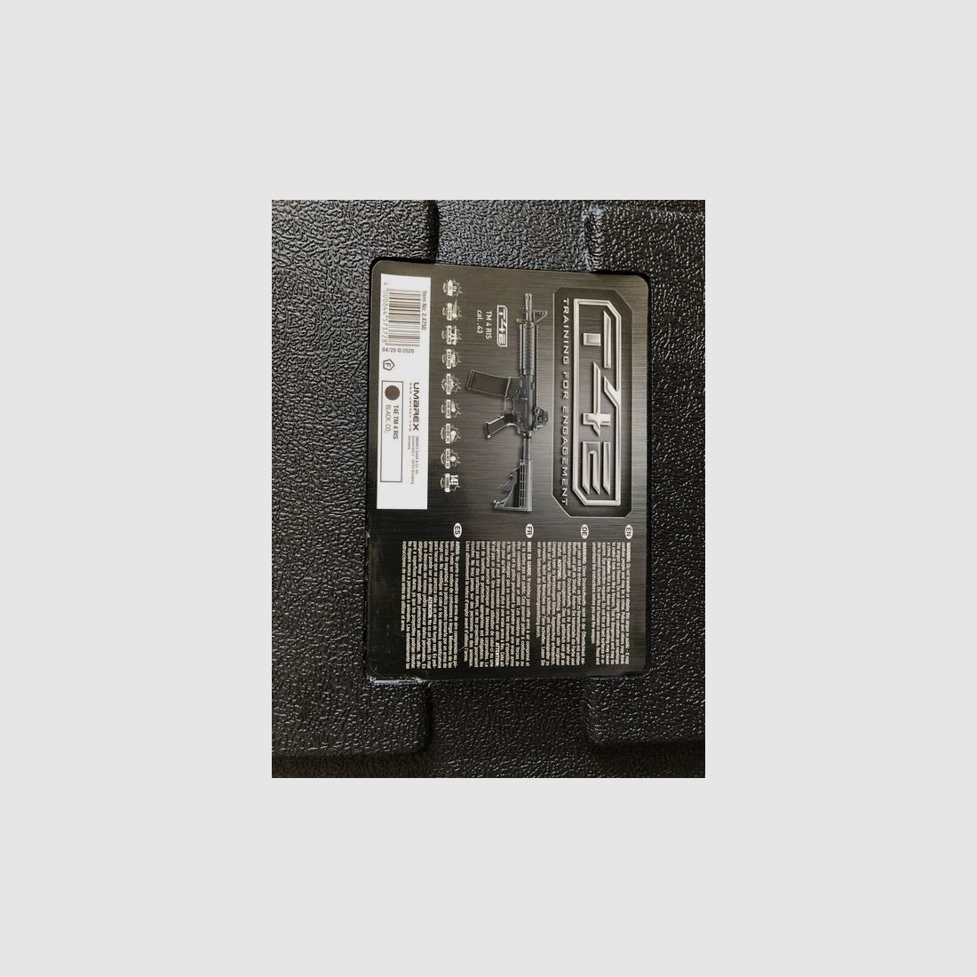 Waffenkoffer Gewehrkoffer Umarex (TM 4 RIS) schwarz 