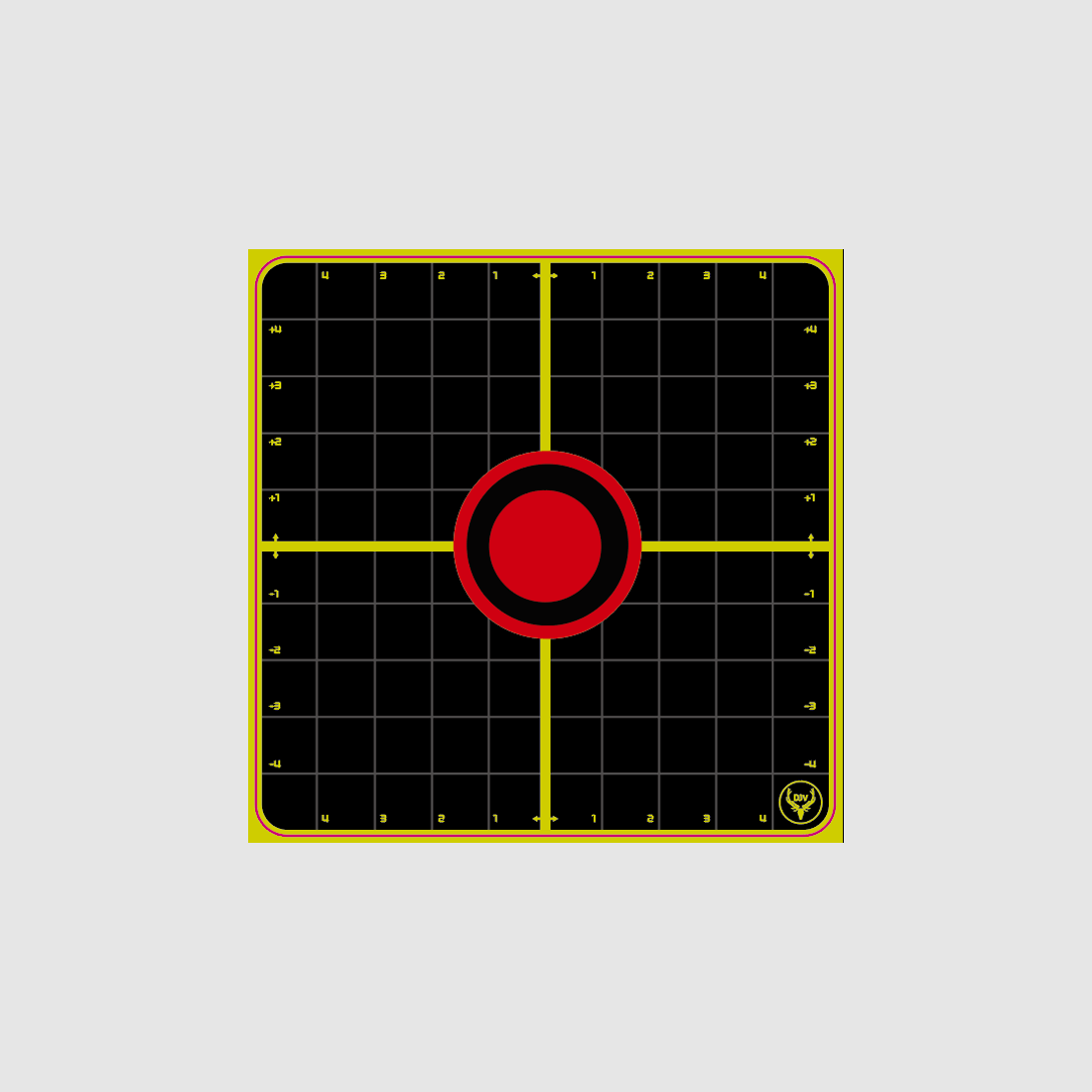 DJV-Splitteraufkleber Anschuss (10,5x10,5cm)