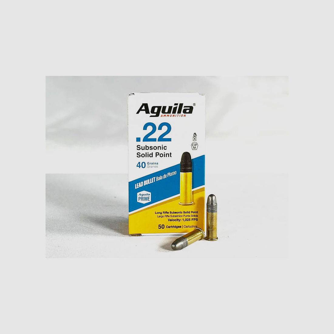 Aguila .22 LR SUBSONIC LSP, 40 grs 1 paquete (50 disparos a 0,138 €*)