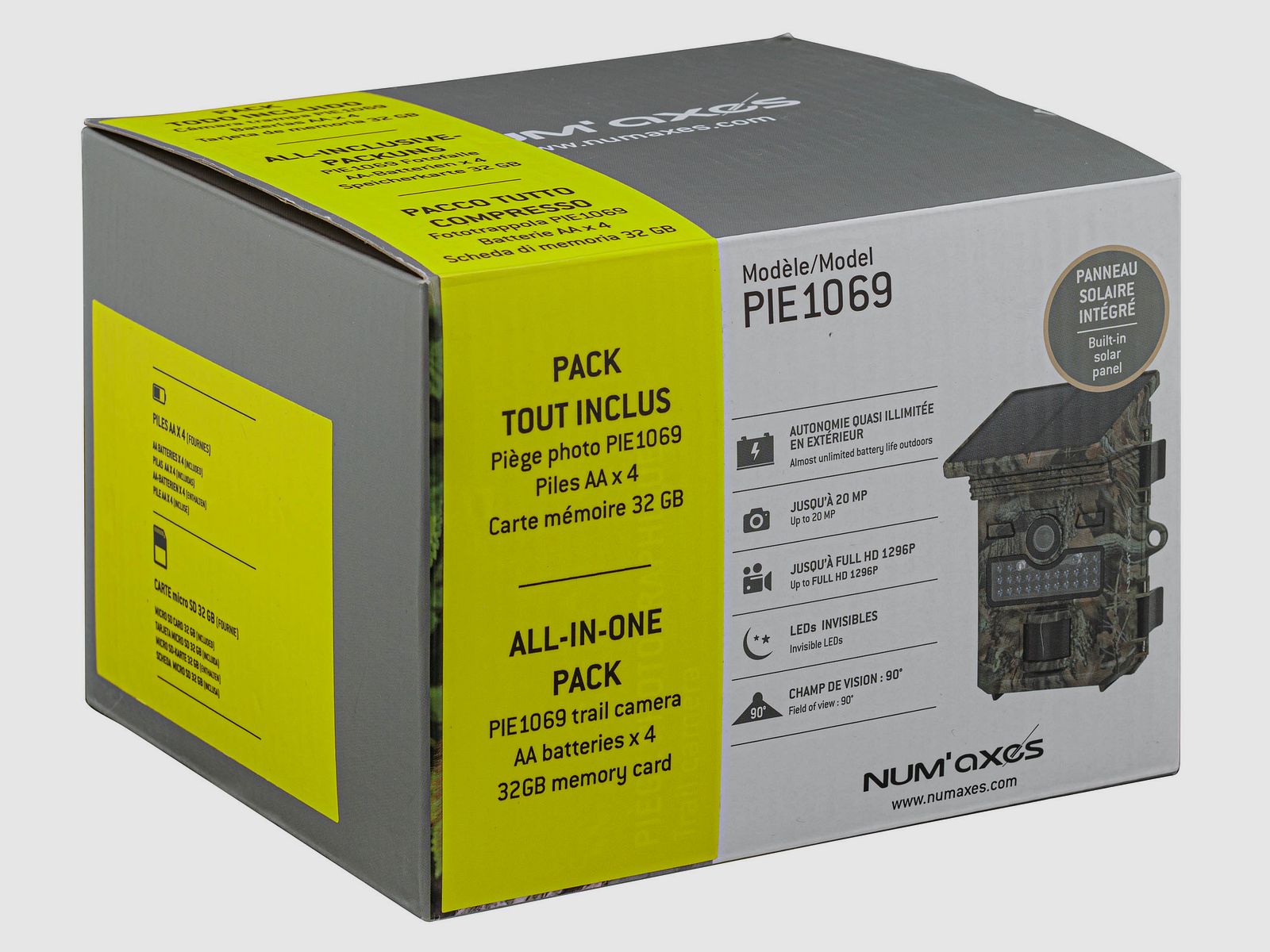 Pack piège photographique PIE1069 (avec piles et carte SD), image 4 sur 7