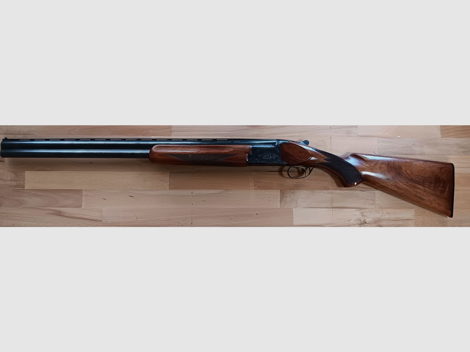 Anschütz Miroku con grilletto dorato versione da caccia con estrattori