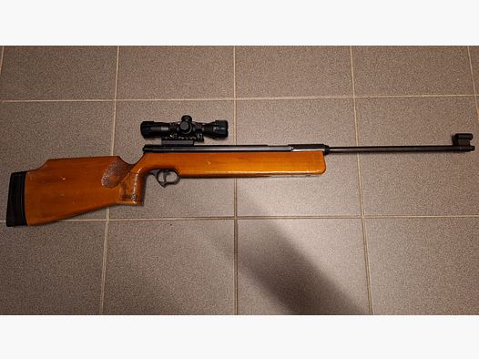 Haenel Suhl Model 312 Side Lever with Scope.
