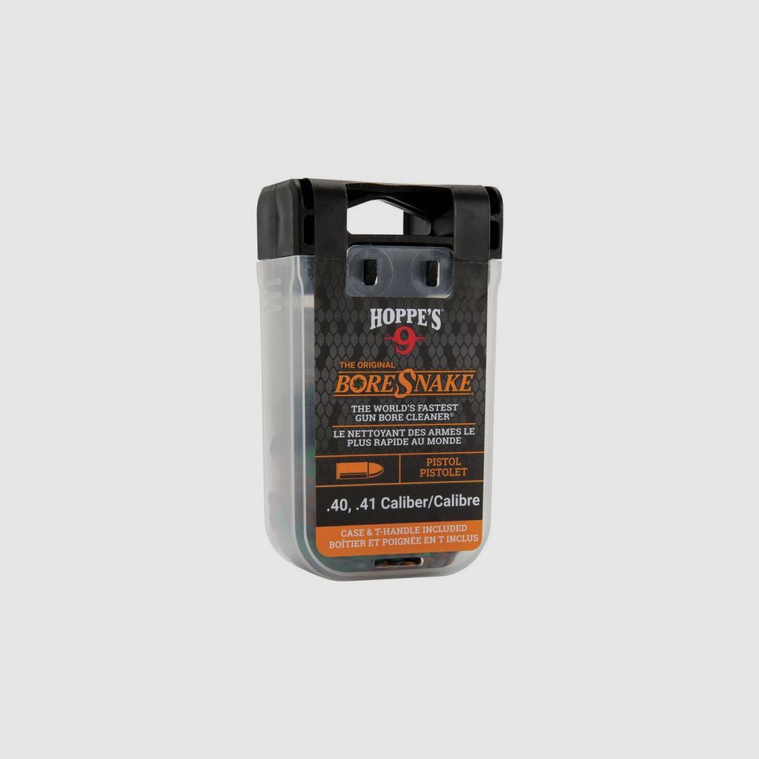 HOPPE'S Reinigungsset/Schnellreiniger Boresnake f. Büchse #17D Kal. 8,5mm/.340/.338 m.Griff