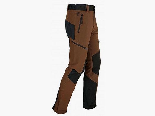 Pantalón Elástico Marrón-Negro Benisport Elba
