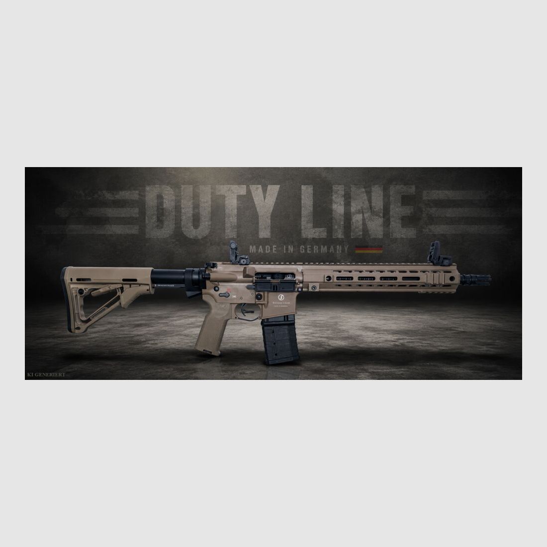 Karabin Schmeisser AR15 Duty Line 12,5" półautomatyczny 223Rem FDE model 2026 - dostępny od ręki wysyłka +25€