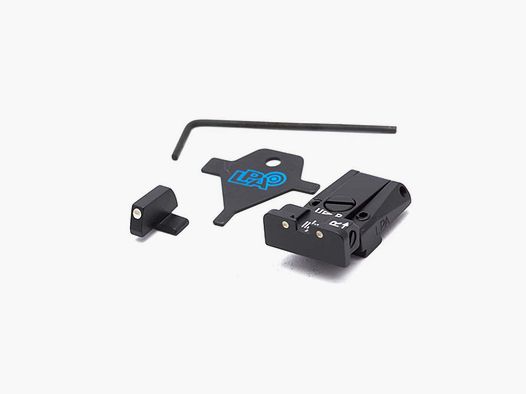 LPA SPR30SS30 Juego de mira ajustable para Sig Sauer P229, P320, XD Springfield