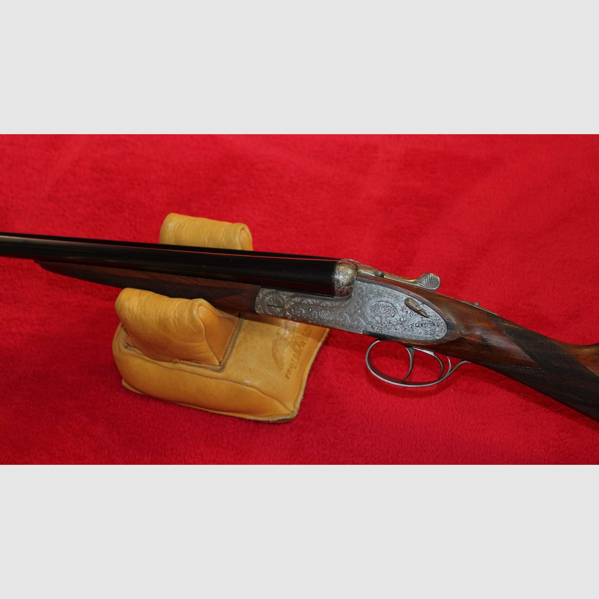 Elegant side-by-side shotgun from the company Grulla, Mod. San Remo
