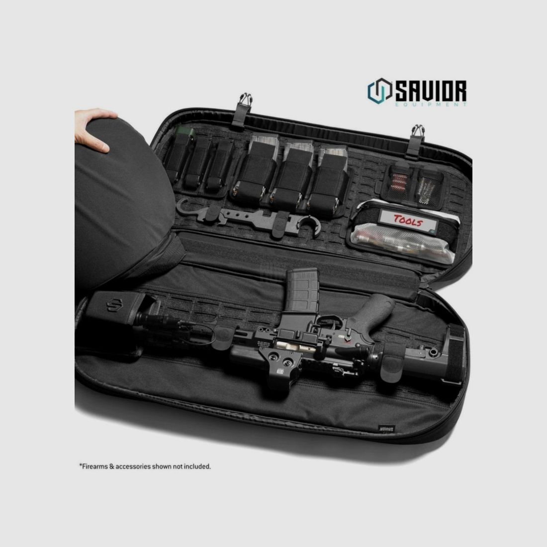 Savior Specialist Series Covert 38" Black funda para rifle, imagen 6 de 6