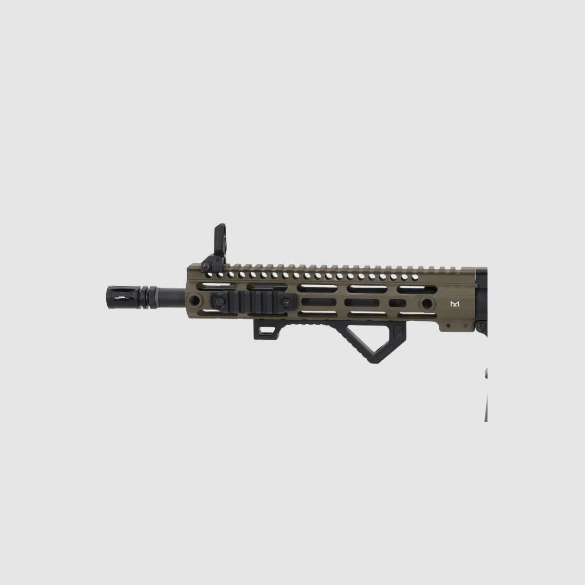 SA M4 Carbine M-LOK (SA-P20 PRIME™ Aster II ETU BLDC™) Rifle Airsoft Libre a partir de 18 - Negro/Oliva -F-