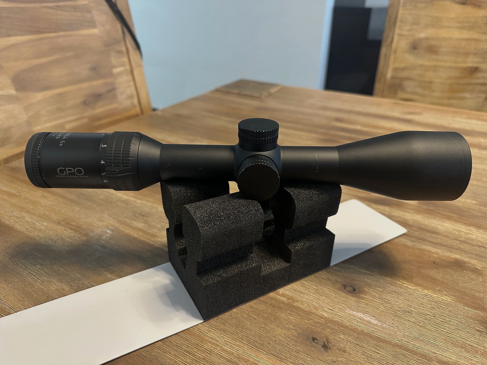 GPO Spectra 6x 2-12x50i telescopio – Cristal todo terreno de primera para la caza