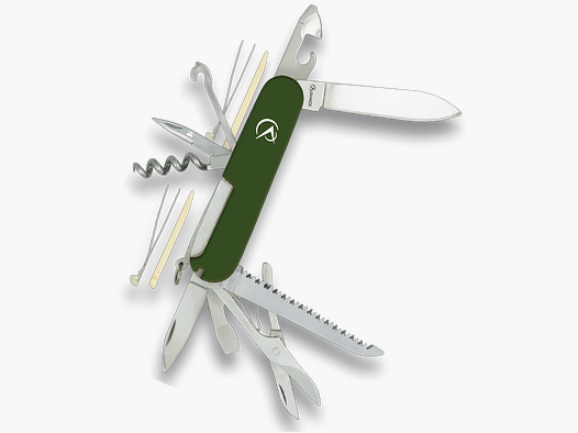 Albainox coltello tascabile multiuso professionale, 12 funzioni