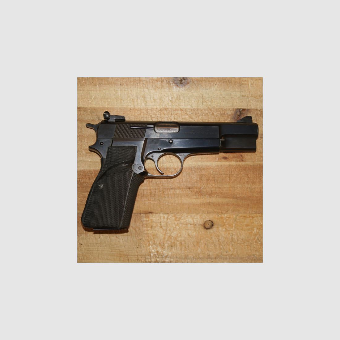 original FN BROWNING BELGIAN HI POWER HP Kal. 9mm PISTOLE "SIGNATURE MODEL" high-power colt sig