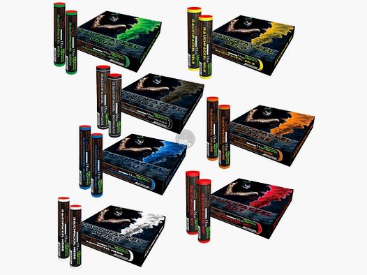 Blackboxx smoke flare 5-pack 60 sec. - various colors